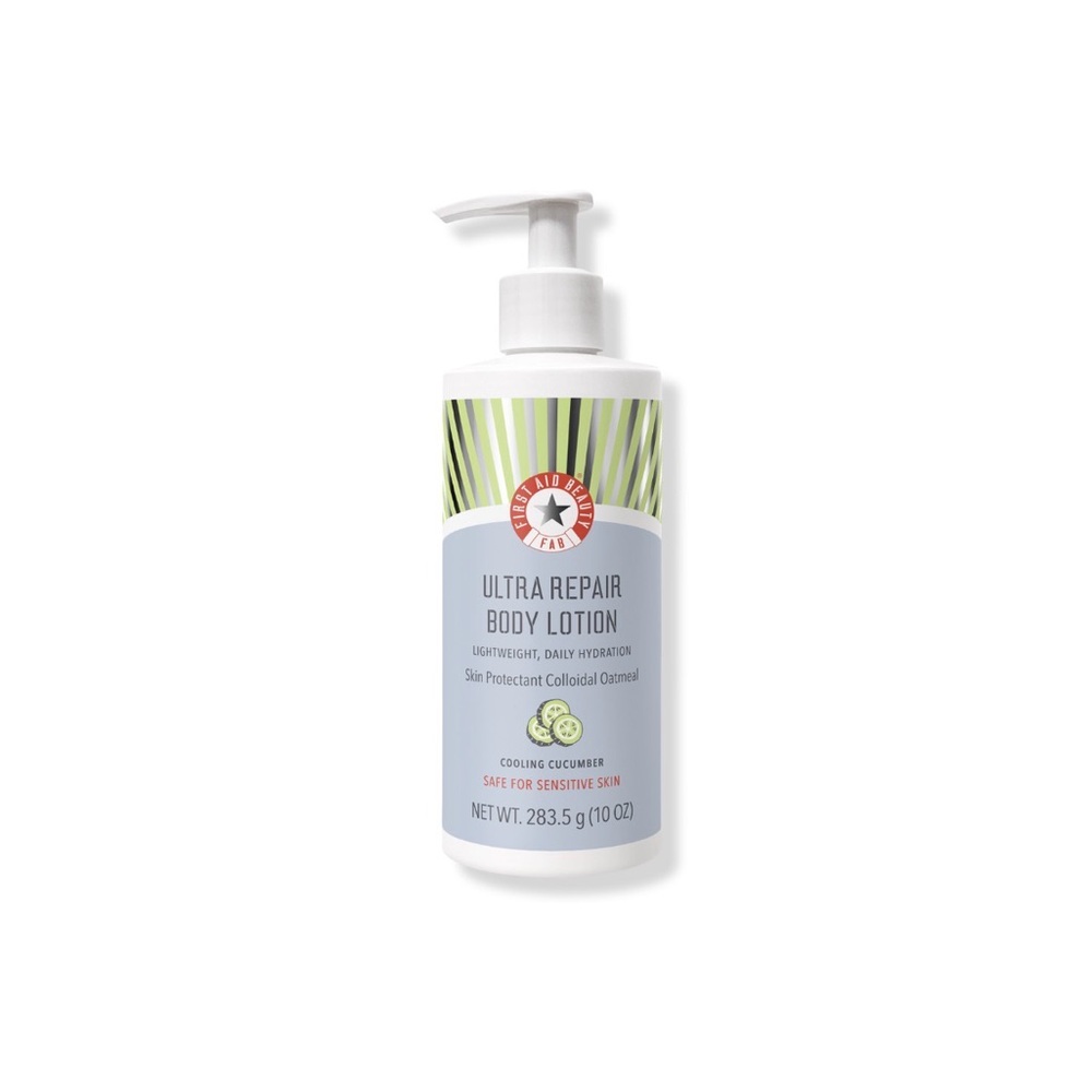 First Aid Beauty Ultra Repair Body Lotion with Cucumber and Oatmeal
